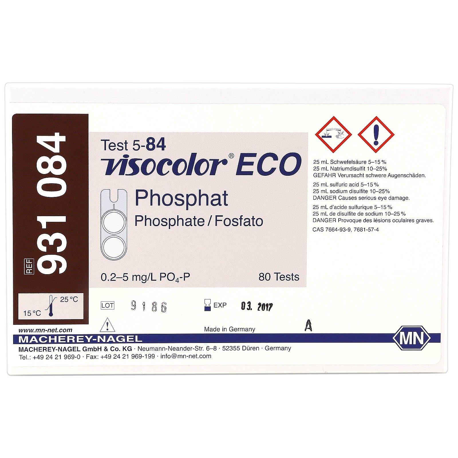 machery - nagel - Visocolor ECO -磷酸盐