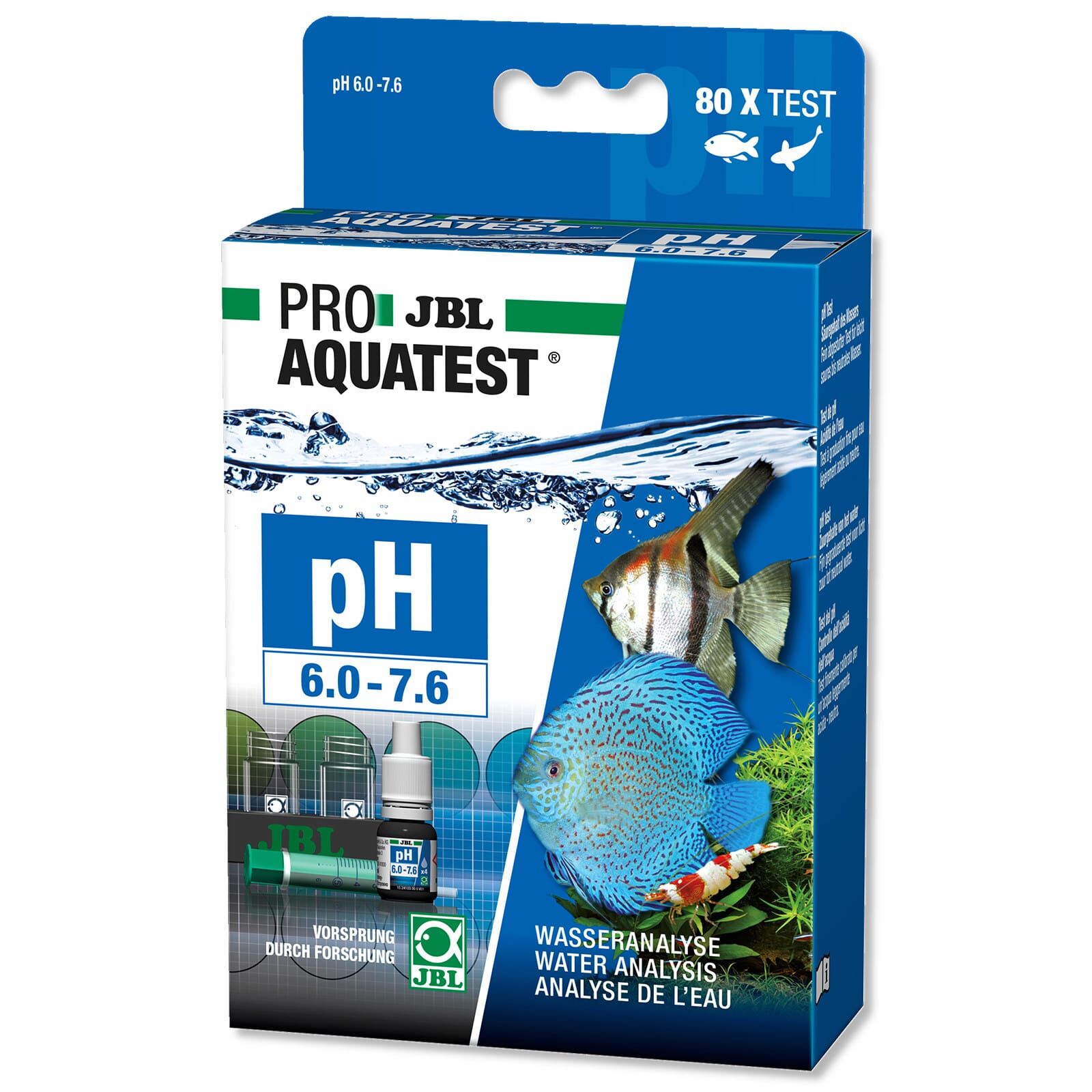 JBL - ProAquaTest - pH测试- 6,0-7,6